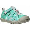 KEEN SEACAMP II CNX K bright aqua/giggle pink US 11 / EU 29,0 / UK 10 / 18 cm; Modrá sandály