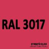 RAL 3017 uretánová auto farba lesklá alebo matná 1 liter + tužidlo + riedidlo (RAL3017 ROSE originálny odtieň uretánovej farby s lakom ( ČSN8092 ))