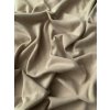 zdravsi-spanok Posteľná plachta Jersey 007-Béžová 180x200 cm