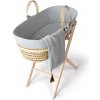 FUNNABABY Kompletný Mojžišov kôš s výbavou Dove Grey
