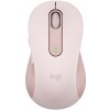 Logitech Signature M650 L/Kancelárska/Optická/Pre pravákov/4 000 DPI/USB+BT/Ružová 910-006237