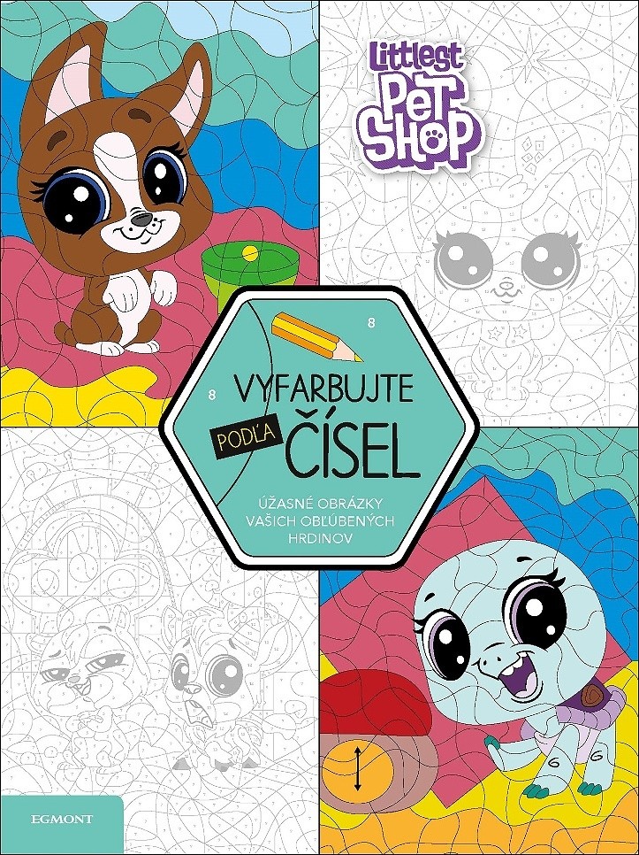 Littlest Pet Shop: Vyfarbujte podľa čísel