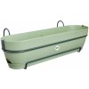 Elho Balkónový kvetináč Vibia Campana Trough All-in-1, zelená, 70 x 26 x 17 cm