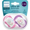 Avent Ultra Air Animals slon/tučniak ružová/lila