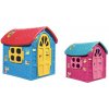 LEAN TOYS Záhradný domček pre deti zeleno-červený
