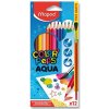 Faber Castell Pastelky Akvarelové Colour Grip 12 Farebný Set + 2 Popisovače Grip