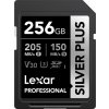 Karta Lexar Professional Silver Plus SDXC 256 GB Class 10 UHS-I/U3 V30 (LSDSIPL256G-BNNNG)