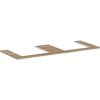 Hansgrohe Xelu Q doska 136 x 55 x 1,6 cm prírodný dub 54099230