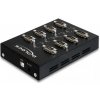 DeLock USB 2.0 8 x sériový adaptér čierna (61860)