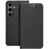 LUNA Book Carbon SAMSUNG S24 čierne