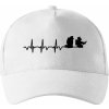 EKG hasiči - Šiltovka 5P - Univerzálna veľkosť ( Biela )