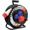 Yato Power buben prodlužovací kabel 3 zásuvky 25m kabel 5x2,5mm2 YT-8120