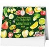 Vitaminy a minerály 2026 - stolní kalendář - autor neuvedený