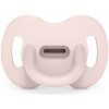 Suavinex Cumlík fyziologický silikón 6-18 m SX PRO Colour Essence Ružové