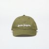 Palm Angels Kids Logo Baseball Cap Military Green/ White I I