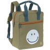 Lässig KIDS detský batôžtek Green Label Little One & Me Square Backpack Small Gots olive