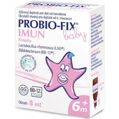 PROBIO-FIX IMUN baby kvapky na podporu správneho trávenia 8 ml