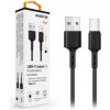 Aligator DKAC82BK USB-C s predĺženým konektorom, 2A, 1m