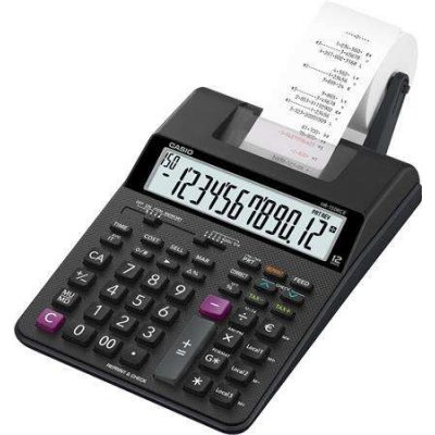 CASIO Kalkulačka CASIO, pásková, 12 číslic, 2 farebné tlačiarne, ”HR-150RCE”