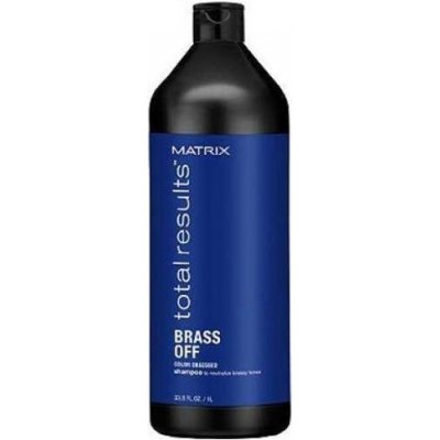 Matrix Total Results Brass Off Shampoo - Šampón neutralizujúci mosadzné podtónmi 1000 ml