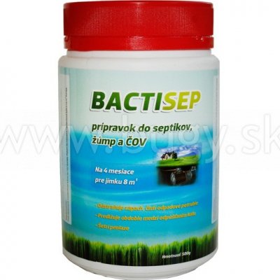 BactiSEP prípravok do septikov žúmp a ČOV 500 g