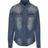Modrá pánska košeľa Brandit Riley Denim Shirt S