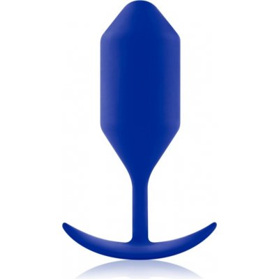 b-Vibe Snug Plug 4 análny kolík blue 14 cm