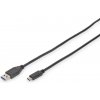 Digitus DB-300136-010-S USB-A - USB-C, 1m, černý