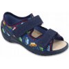 Befado detské papuče Repíky modré, veľkosť 28