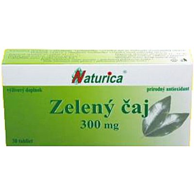 Naturica ZELENÝ ČAJ 300 mg 30 tabliet