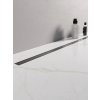 New Trendy Visio Slim Gunmetal Brushed lineárny odtok 90 cm OL-0094
