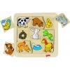 Goki vkladacie puzzle čo zvieratká jedia