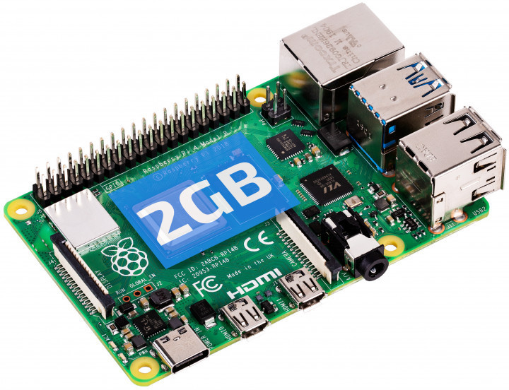 Raspberry Pi 4 Model B 2GB
