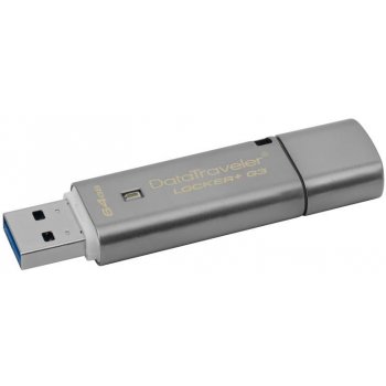 Kingston DataTraveler Locker+ G3 64GB DTLPG3/64GB