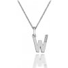 Hot Diamonds Strieborný prívesok Micro W Clasic DP423