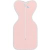 Love To Dream Swaddle UP - Zavinovačka, veľkosť S, dusty pink, 1 FÁZA, 1-3m, 3,5-6kg