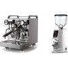 Rocket Espresso Mozzafiato FAST V + Eureka Atom W 75, chrome