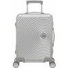 American Tourister SOUNDBOX ALU SPINNER 55/20 TSA, 39 l- príručný alumíniový kufor so zapínaním na 2 klipsy 155707 - Silver- allu 155707