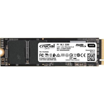 Crucial P1 500GB, CT500P1SSD8