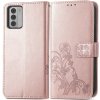 PROTEMIO 65645 ART FLOWERS Peňaženkový kryt Nokia G42 5G svetloružový