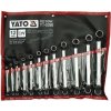 Yato zahnutých očkových klíčů 6-32mm YT-0398
