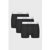 Calvin Klein 3PACK Boxerky Calvin Klein Relax čierna-biela S