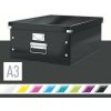 Archivačná krabica LEITZ WOW Click & Store A3 36.9 x 20 x 48.2 cm, čierna (60450095)