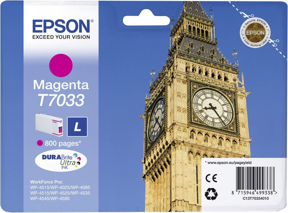 Epson T7033 Magenta - originálny