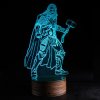 Beling 3D lampa, Thor, 7 farebná S294