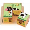 2Kids Toys Drevené kocky Farma 2