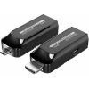 PREMIUMCORD USB-C na HDMI extender přes Cat5e/ 6/ 6a 4K@60Hz na 60m khext60-10