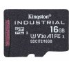 Karta Kingston 16GB microSDHC Industrial C10 A1 pSLC v jednom balení SDCIT2/16GBSP
