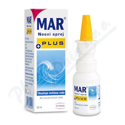 MAR Plus Nasenspray moř.voda s dexpanth.3% 20 ml