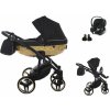 JUNAMA Mirror Satin V2 + Cybex Aton B2 i-Size 03 black/gold-black 2022